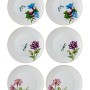 Service Plate Set (6 Pieces) DNR0066 Multicolor