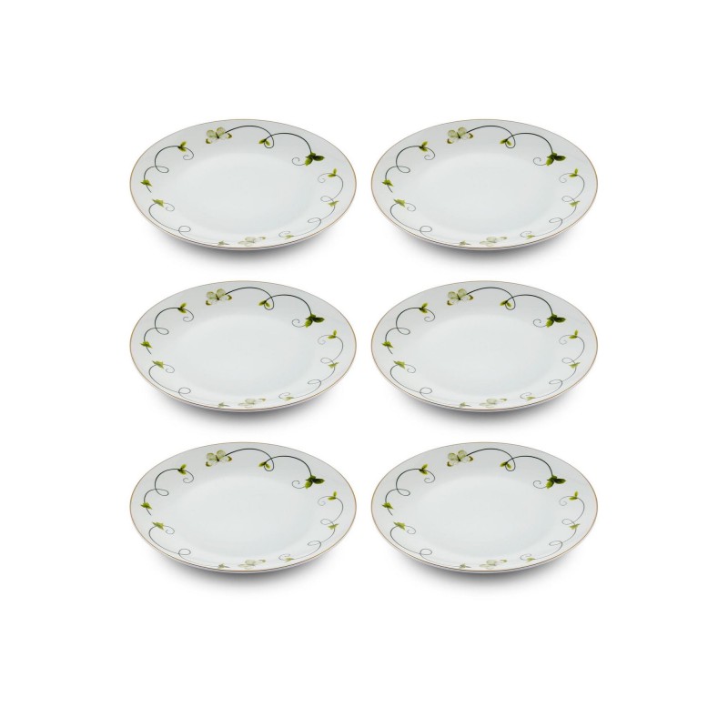 Dessert Plate Set (6 Pieces) DNR0067 Multicolor