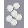 Dessert Plate Set (6 Pieces) DNR0067 Multicolor