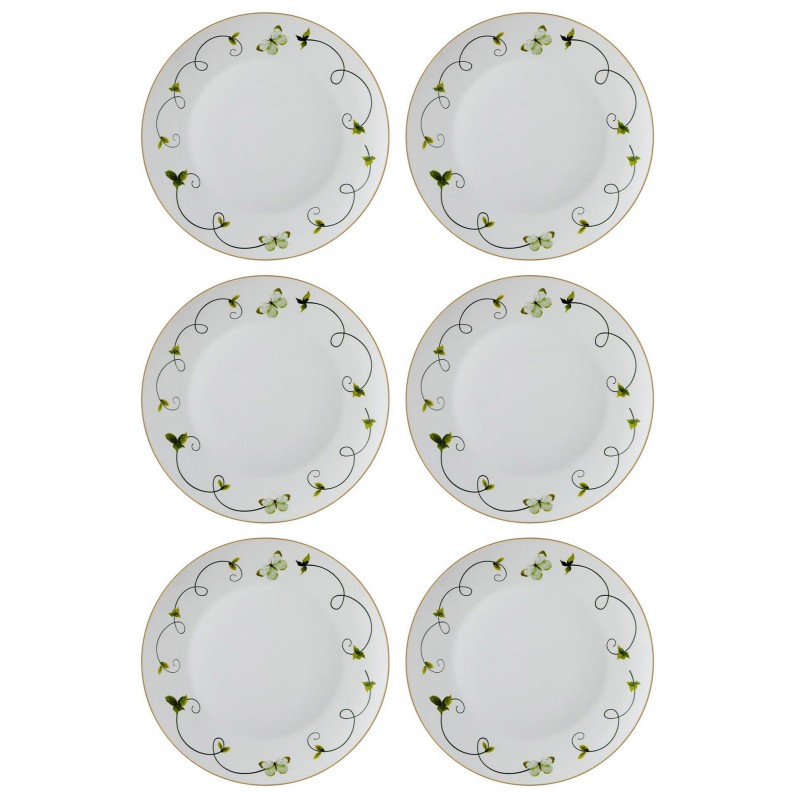 Service Plate Set (6 Pieces) DNR0068 Multicolor