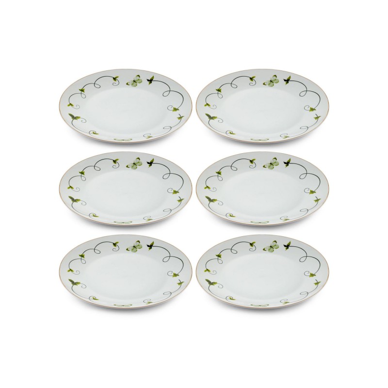 Service Plate Set (6 Pieces) DNR0068 Multicolor