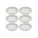 Service Plate Set (6 Pieces) DNR0068 Multicolor Service Plate Set (6 Pieces) DNR0068 Multicolor