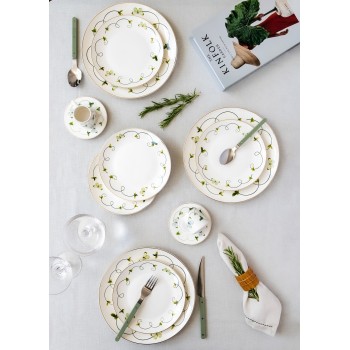 Service Plate Set (6 Pieces) DNR0068 Multicolor