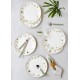 Service Plate Set (6 Pieces) DNR0068 Multicolor Service Plate Set (6 Pieces) DNR0068 Multicolor