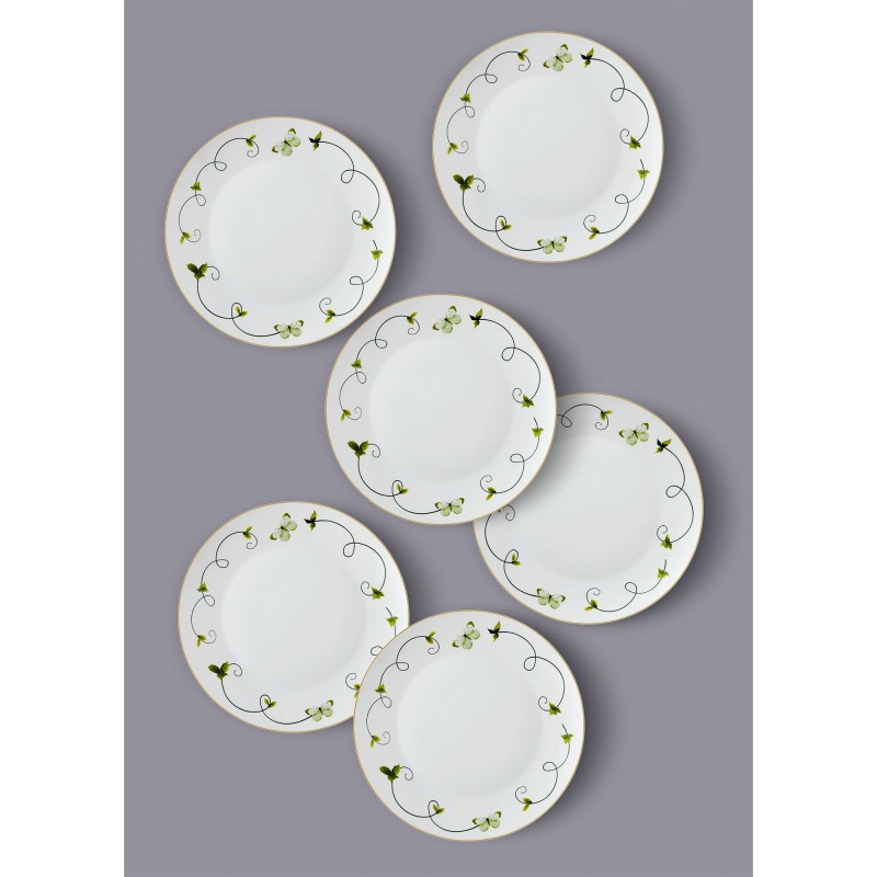 Service Plate Set (6 Pieces) DNR0068 Multicolor