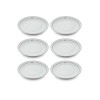 Dessert Plate Set (6 Pieces) DNR0075 Multicolor