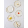 Dessert Plate Set (6 Pieces) DNR0075 Multicolor
