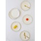 Dessert Plate Set (6 Pieces) DNR0075 Multicolor Dessert Plate Set (6 Pieces) DNR0075 Multicolor