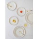 Dessert Plate Set (6 Pieces) DNR0075 Multicolor Dessert Plate Set (6 Pieces) DNR0075 Multicolor