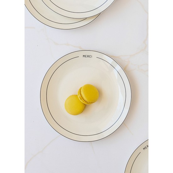 Dessert Plate Set (6 Pieces) DNR0075 Multicolor Dessert Plate Set (6 Pieces) DNR0075 Multicolor