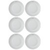Service Plate Set (6 Pieces) DNR0076 Multicolor