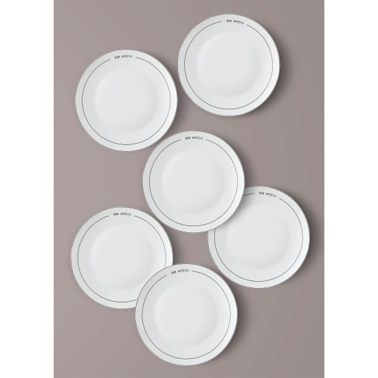 Service Plate Set (6 Pieces) DNR0076 Multicolor Service Plate Set (6 Pieces) DNR0076 Multicolor
