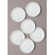 Service Plate Set (6 Pieces) DNR0076 Multicolor Service Plate Set (6 Pieces) DNR0076 Multicolor