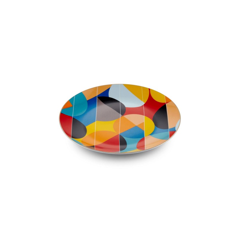 Dessert Plate Set (6 Pieces) DNR0077 Multicolor