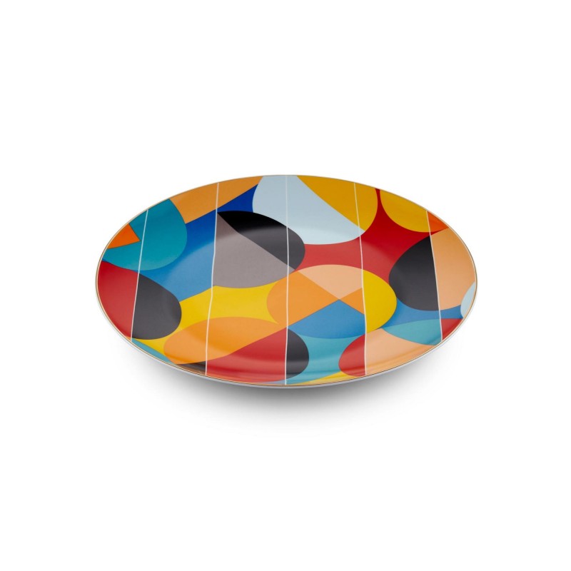 Service Plate Set (6 Pieces) DNR0078 Multicolor