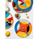 Service Plate Set (6 Pieces) DNR0078 Multicolor Service Plate Set (6 Pieces) DNR0078 Multicolor