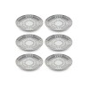 Dessert Plate Set (6 Pieces) DNR0079 Multicolor