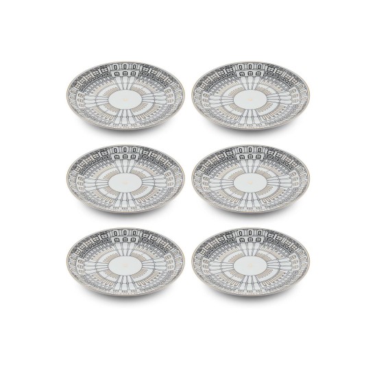 Dessert Plate Set (6 Pieces) DNR0079 Multicolor Dessert Plate Set (6 Pieces) DNR0079 Multicolor