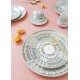 Dessert Plate Set (6 Pieces) DNR0079 Multicolor Dessert Plate Set (6 Pieces) DNR0079 Multicolor