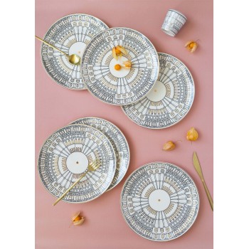 Service Plate Set (6 Pieces) DNR0080 Multicolor