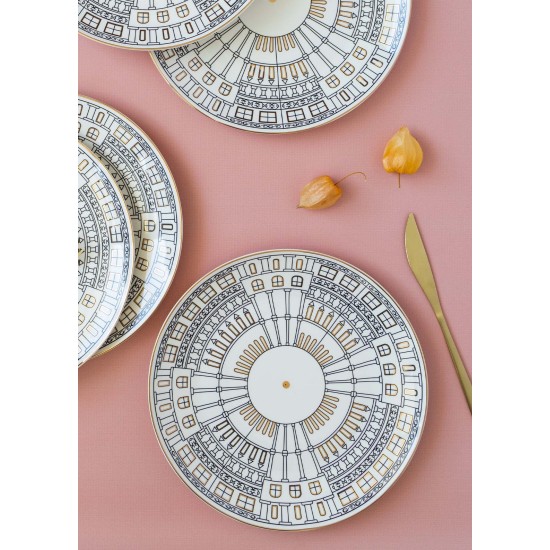 Service Plate Set (6 Pieces) DNR0080 Multicolor Service Plate Set (6 Pieces) DNR0080 Multicolor