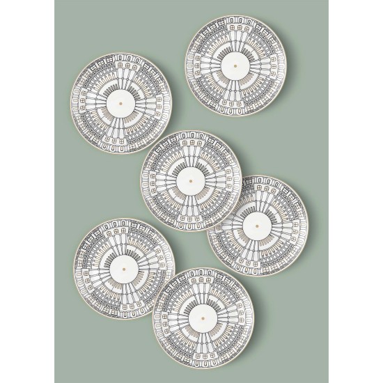 Service Plate Set (6 Pieces) DNR0080 Multicolor Service Plate Set (6 Pieces) DNR0080 Multicolor