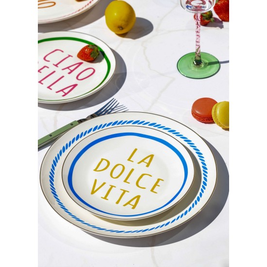 Dessert Plate Set (6 Pieces) DNR0083 Multicolor Dessert Plate Set (6 Pieces) DNR0083 Multicolor