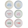 Service Plate Set (6 Pieces) DNR0084 Multicolor