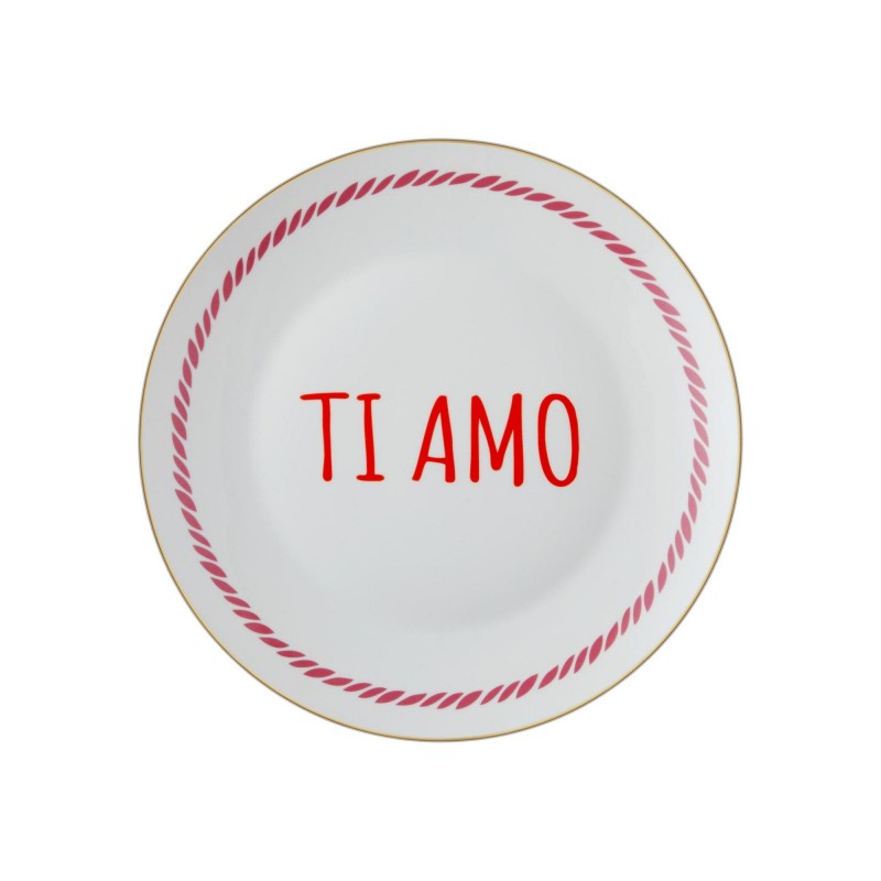 Service Plate Set (6 Pieces) DNR0084 Multicolor