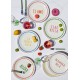 Service Plate Set (6 Pieces) DNR0084 Multicolor Service Plate Set (6 Pieces) DNR0084 Multicolor