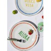 Service Plate Set (6 Pieces) DNR0084 Multicolor