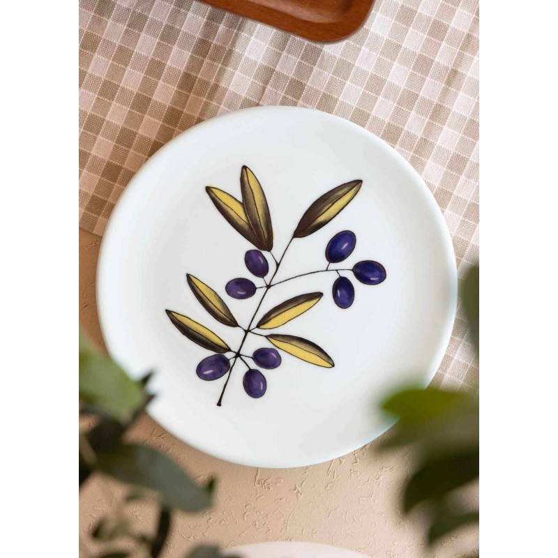 Dessert Plate Set (6 Pieces) OVS0001 Multicolor