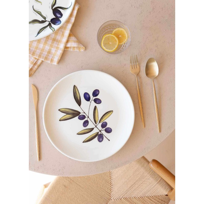 Dessert Plate Set (6 Pieces) OVS0001 Multicolor