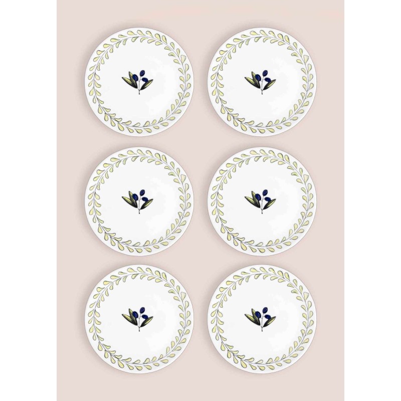 Plate Set (6 Pieces) OVS0012 Multicolor