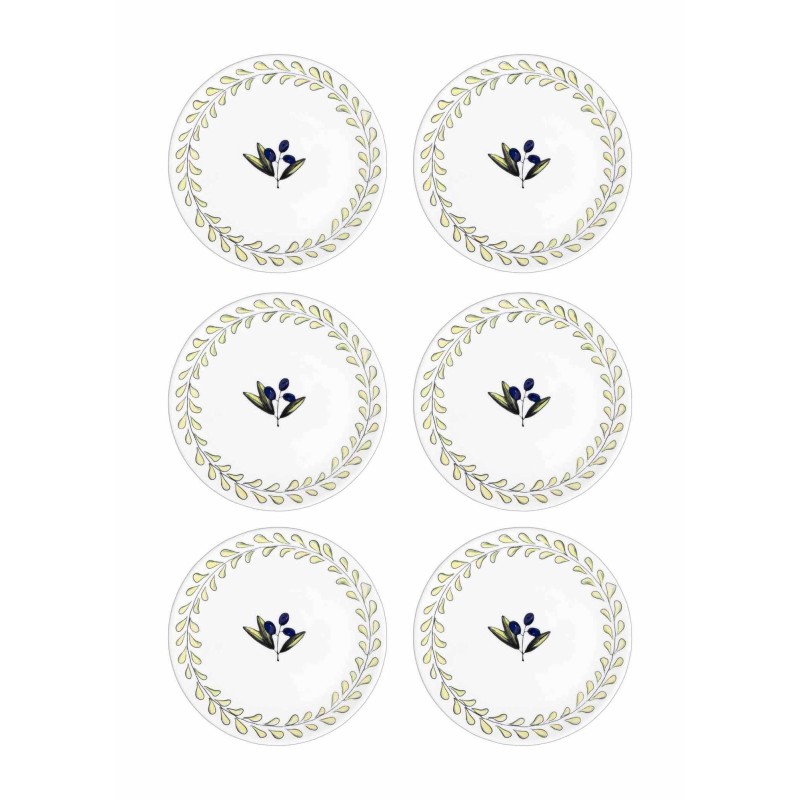 Plate Set (6 Pieces) OVS0012 Multicolor