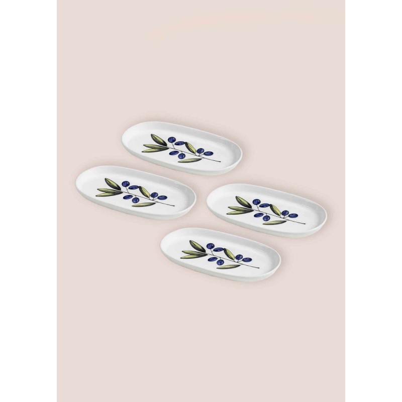 Service Plate Set (4 Pieces) OVS0020 Multicolor