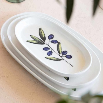 Service Plate Set (2 Pieces) OVS0021 Multicolor