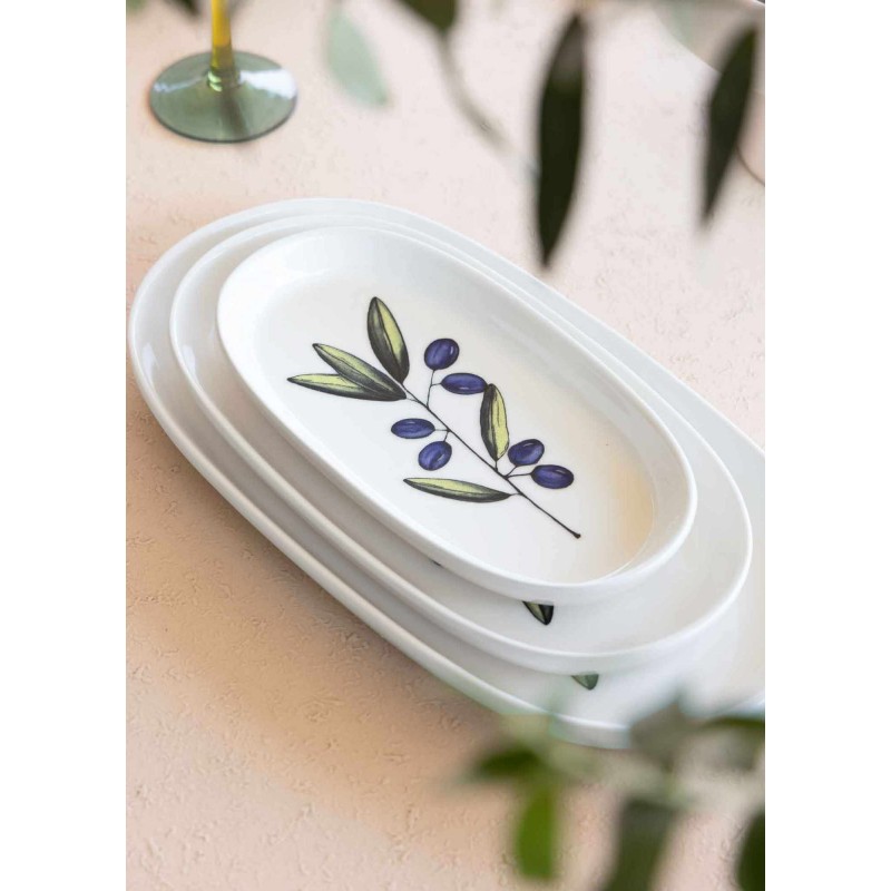 Service Plate Set (2 Pieces) OVS0021 Multicolor