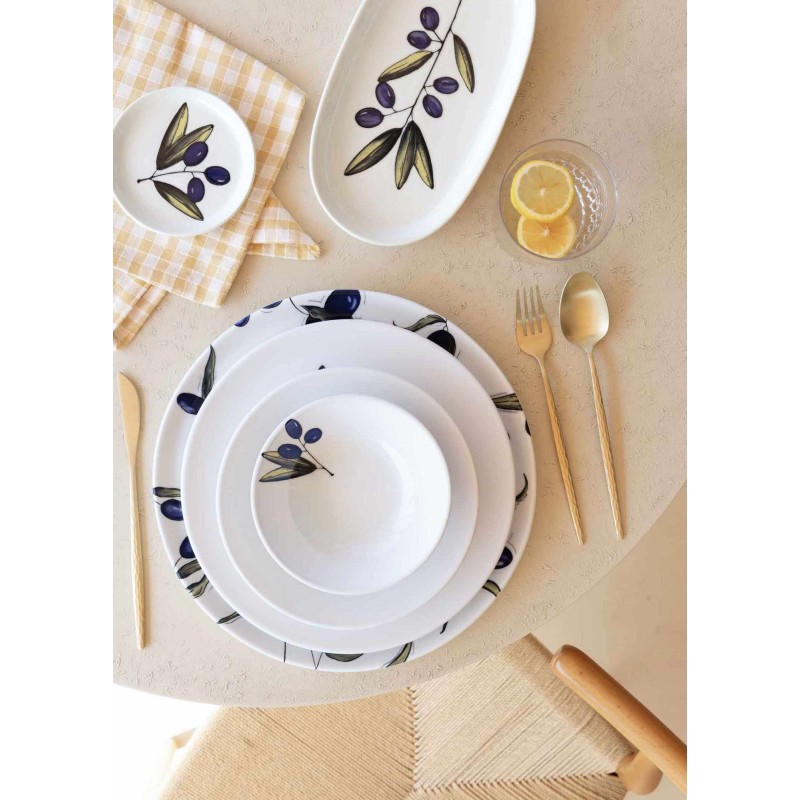 Service Plate Set (2 Pieces) OVS0021 Multicolor