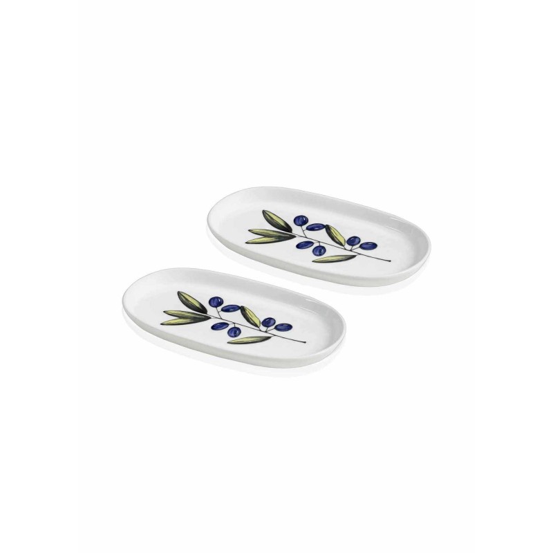 Service Plate Set (2 Pieces) OVS0021 Multicolor