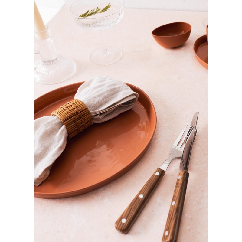 Service Plate CTT0009 Terracota