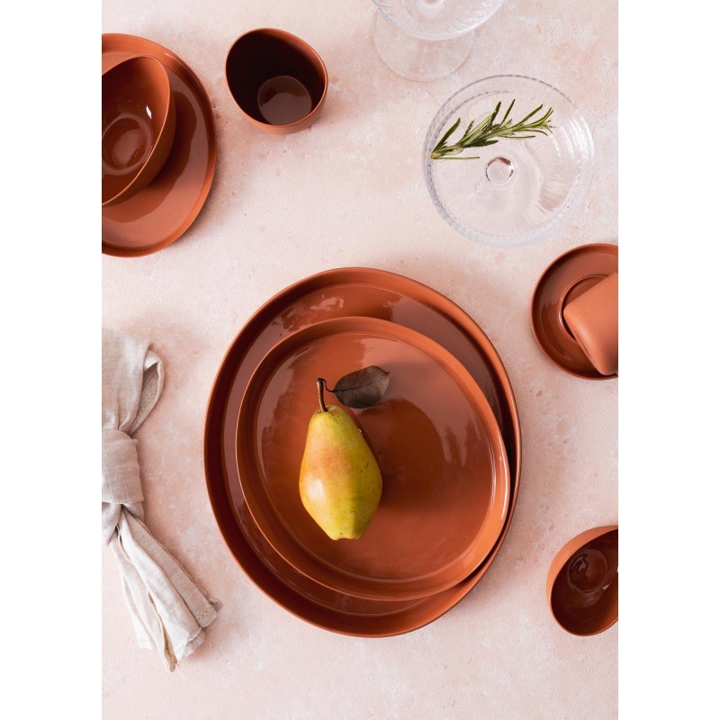 Service Plate CTT0009 Terracota