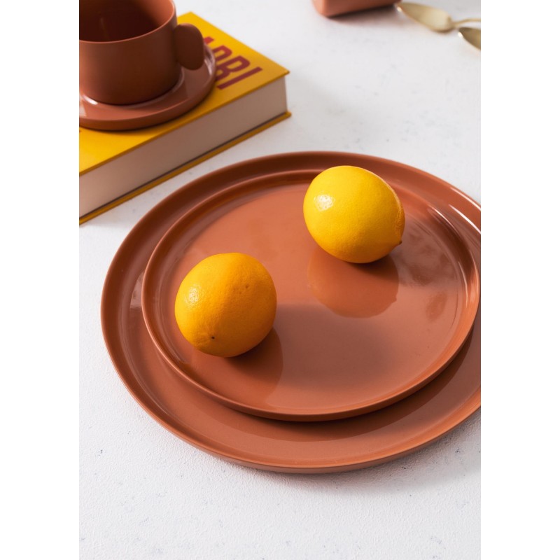 Cake Serving Plate CTT0025 Terracota