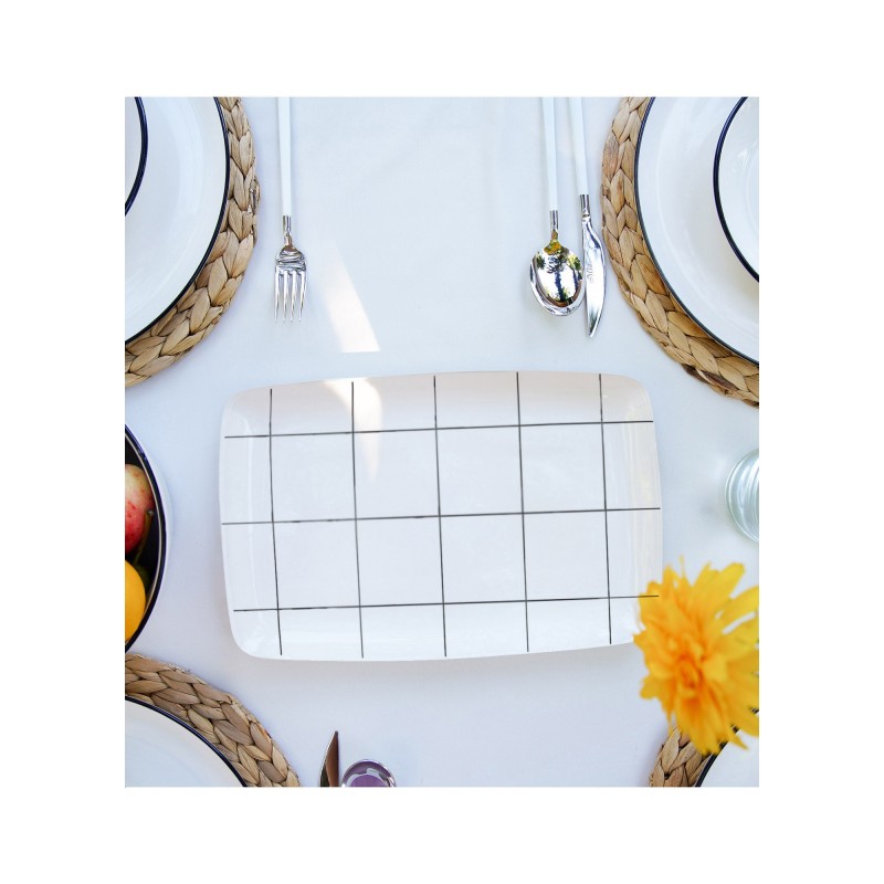 Service Plate DLY008 White
Black