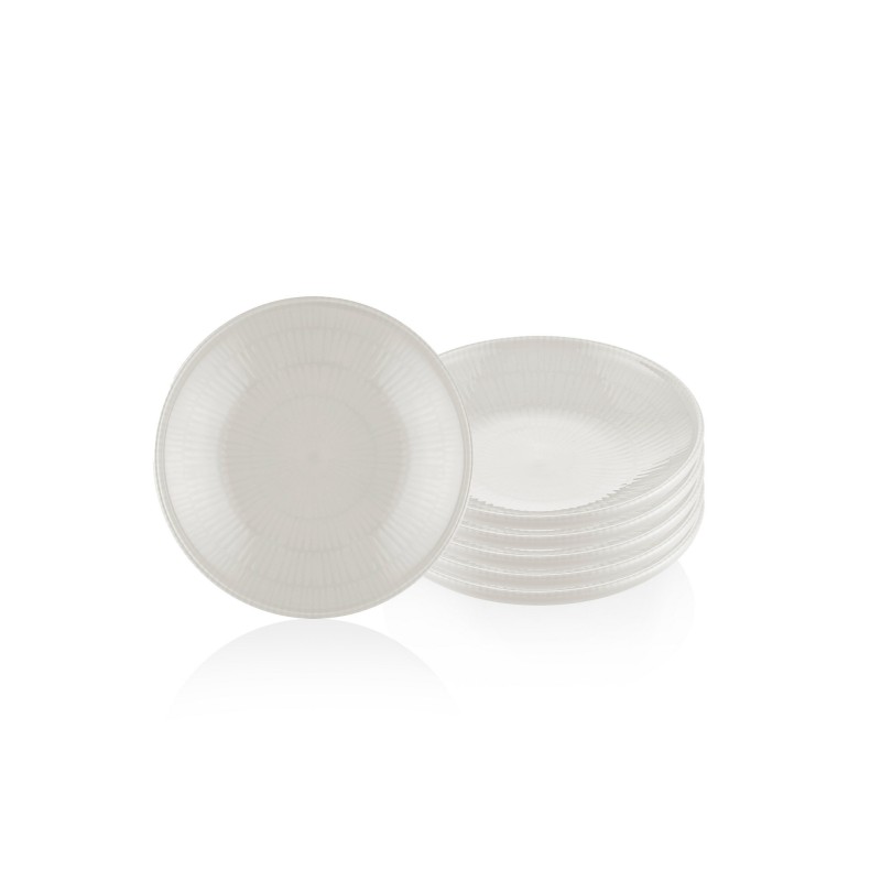 Plate Set (6 Pieces) NON0016 Cream