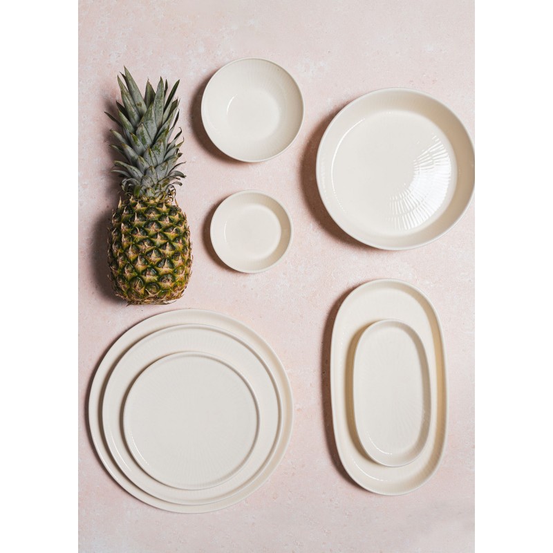 Plate NON0018 Cream