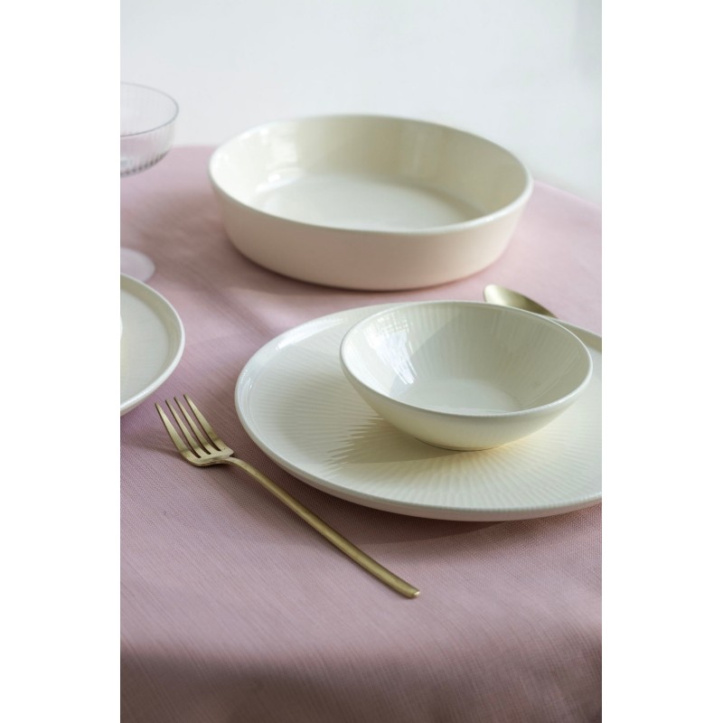Plate NON0018 Cream