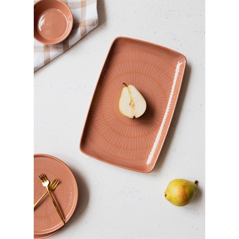 Service Plate NON0032 Salmon