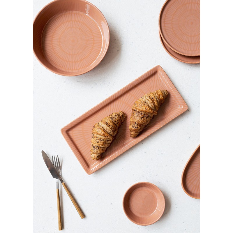 Service Plate NON0033 Salmon