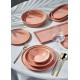Service Plate NON0033 Salmon
